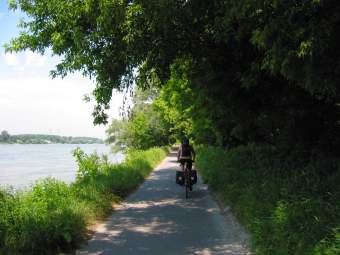 Danube bike path, Austria
